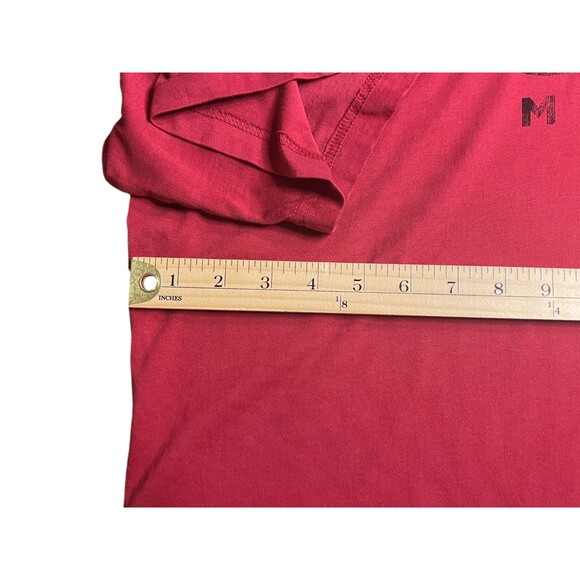 Indian Motorcycle 4XL T-Shirt Red Distressed Mens Red Biker Motorcycle - Picture 15 of 16